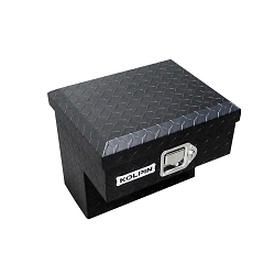Kolpin UTV Diamond Plate Bedside Saddle Box